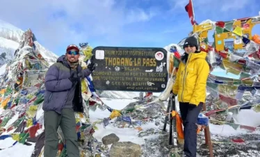 Manaslu Circuit Trek , Thorangla pass 5616m