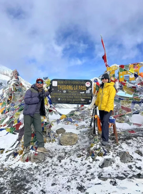 Manaslu Circuit Trek , Thorangla pass 5616m
