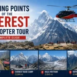 Landing Points of the Everest Helicopter Tour