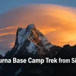 Annapurna Base Camp Trek from singapore