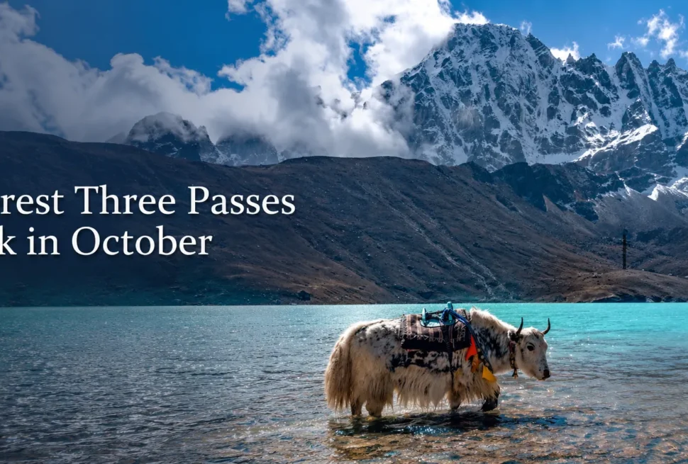 Everest Three Passes Trek in October