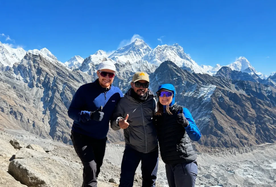 Everest Three passes Trek in April