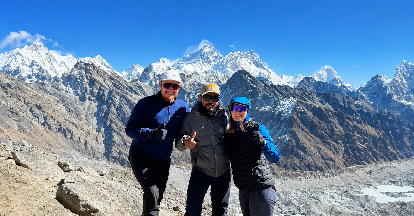 Everest Three passes Trek in April