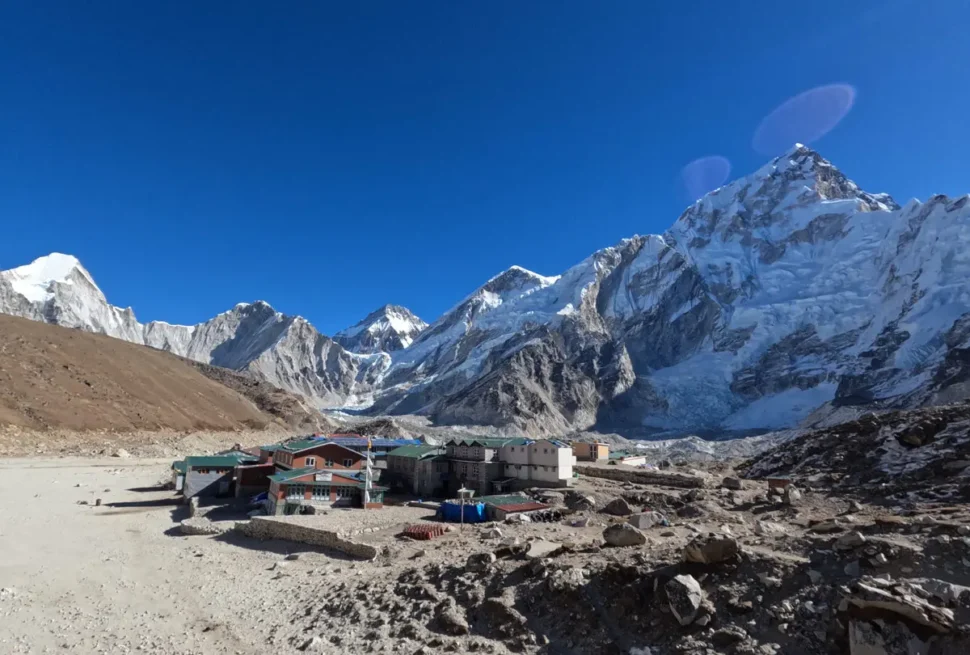 Gorakhshep village Everest
