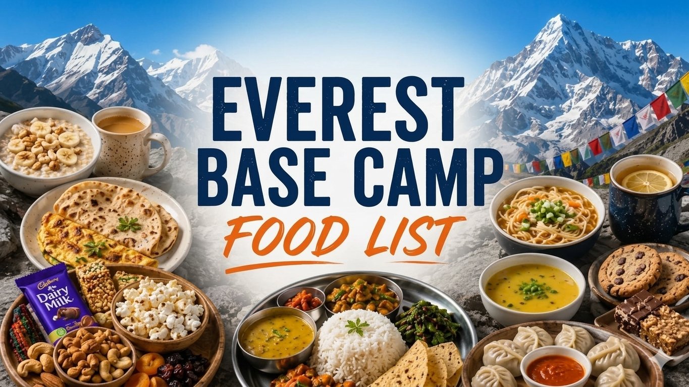 Food and Nutrition on the Everest Base Camp with Gokyo Lake Trek