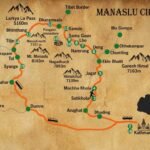 Manaslu Circuit Trek Map