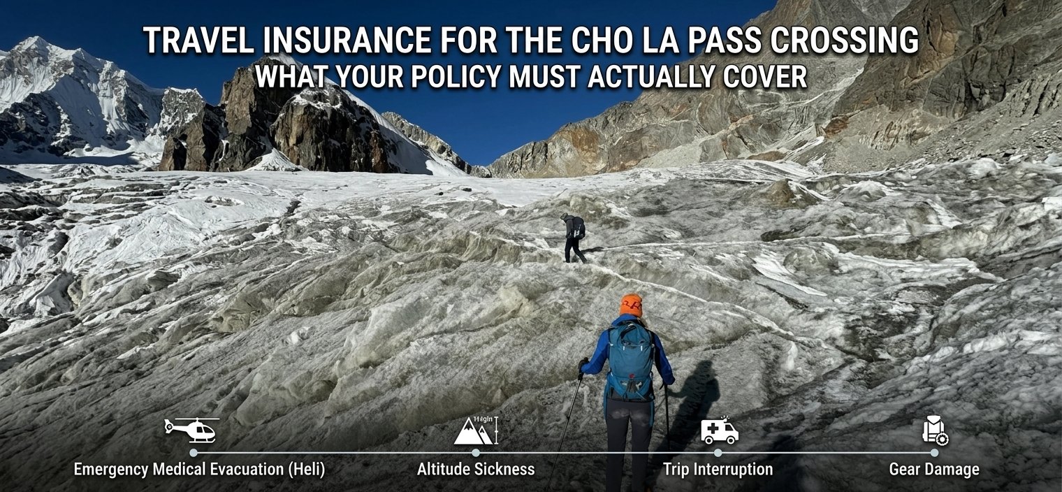 Travel Insurance for the Cho La Pass CrossingTravel