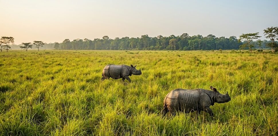 Chitwan's One Horned Rhino