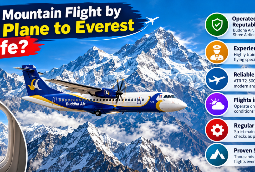 Is the Mountain Flight by ATR Plane to Everest Safe