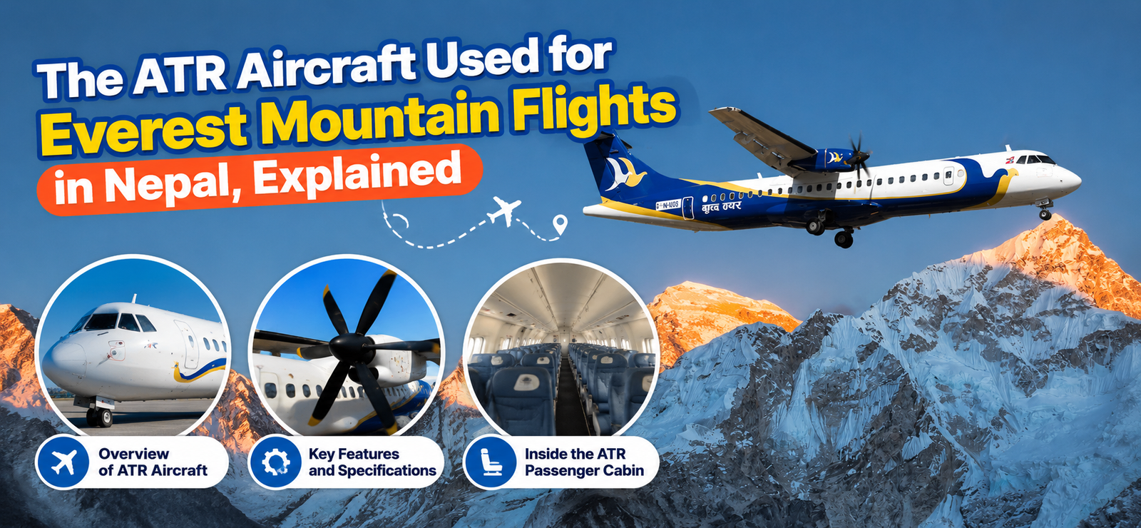 The ATR Aircraft Used for Everest Mountain Flights in Nepal, Explained